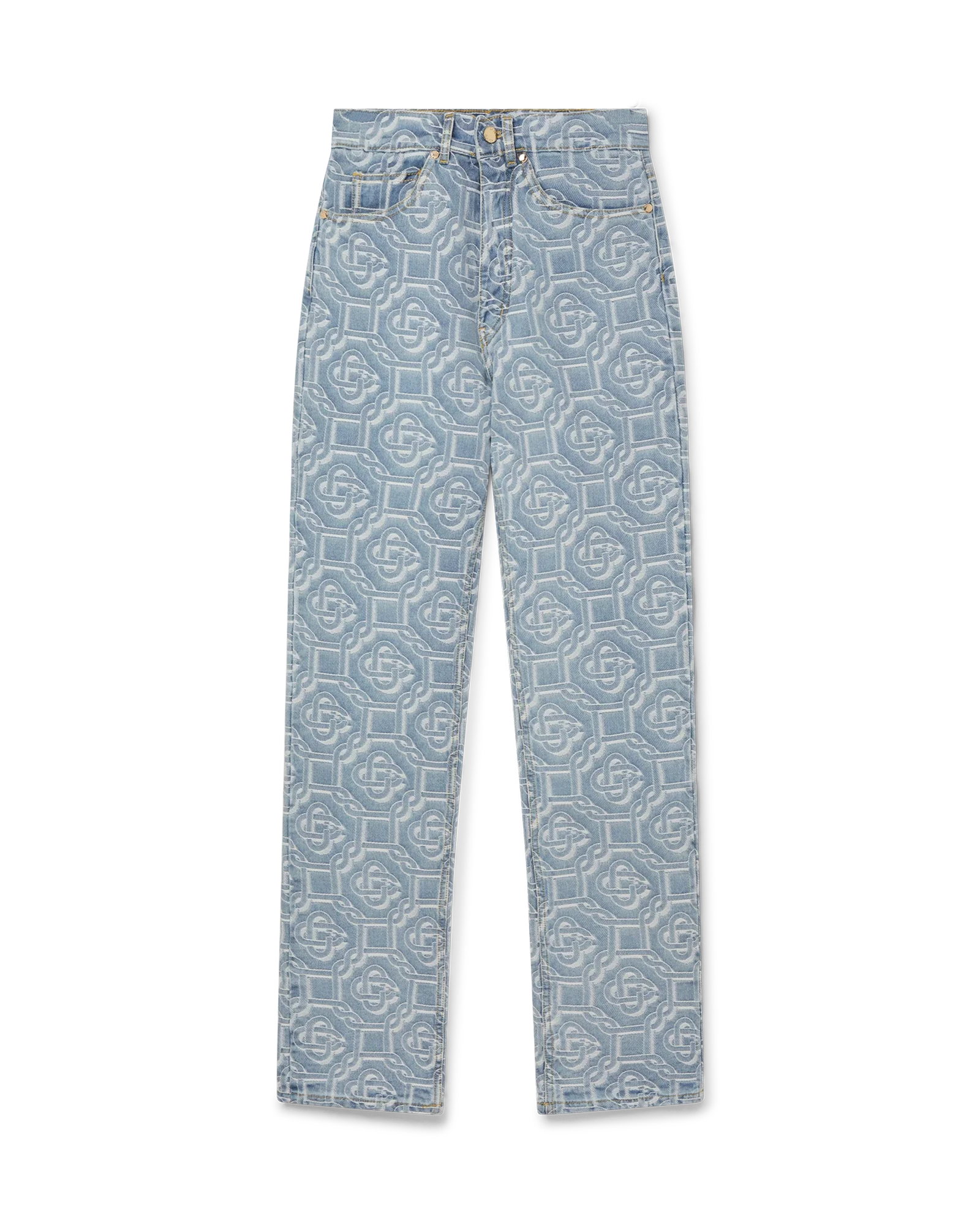 Classic Monogram Bleached Denim Pant
