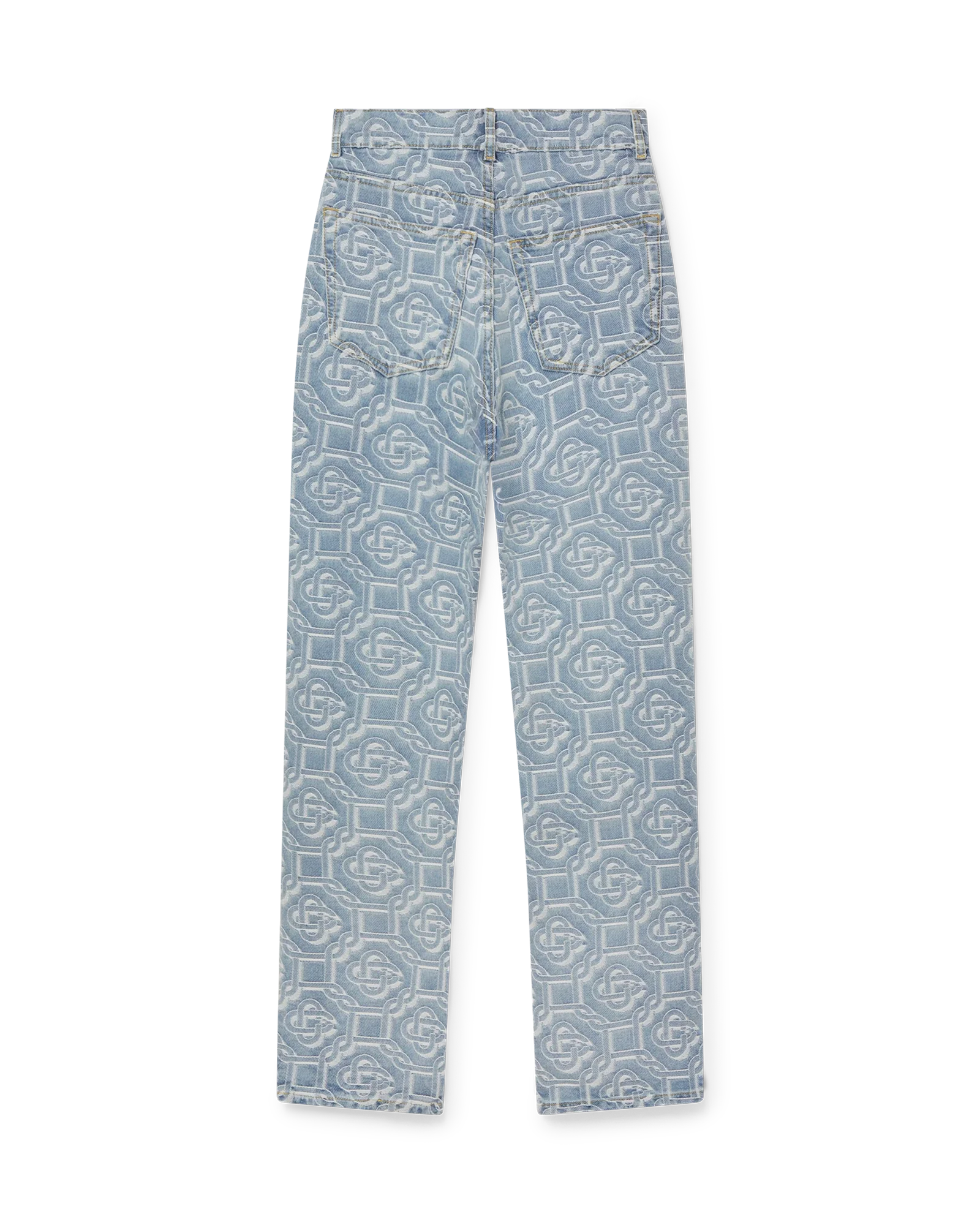 Classic Monogram Bleached Denim Pant