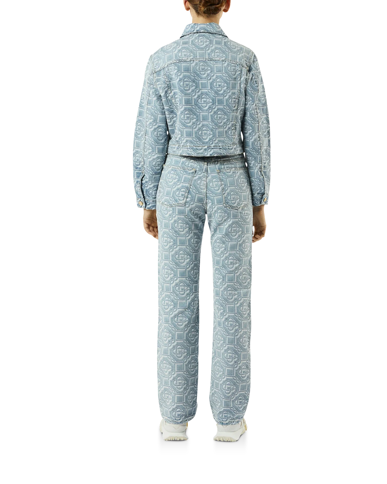 Classic Monogram Bleached Denim Pant