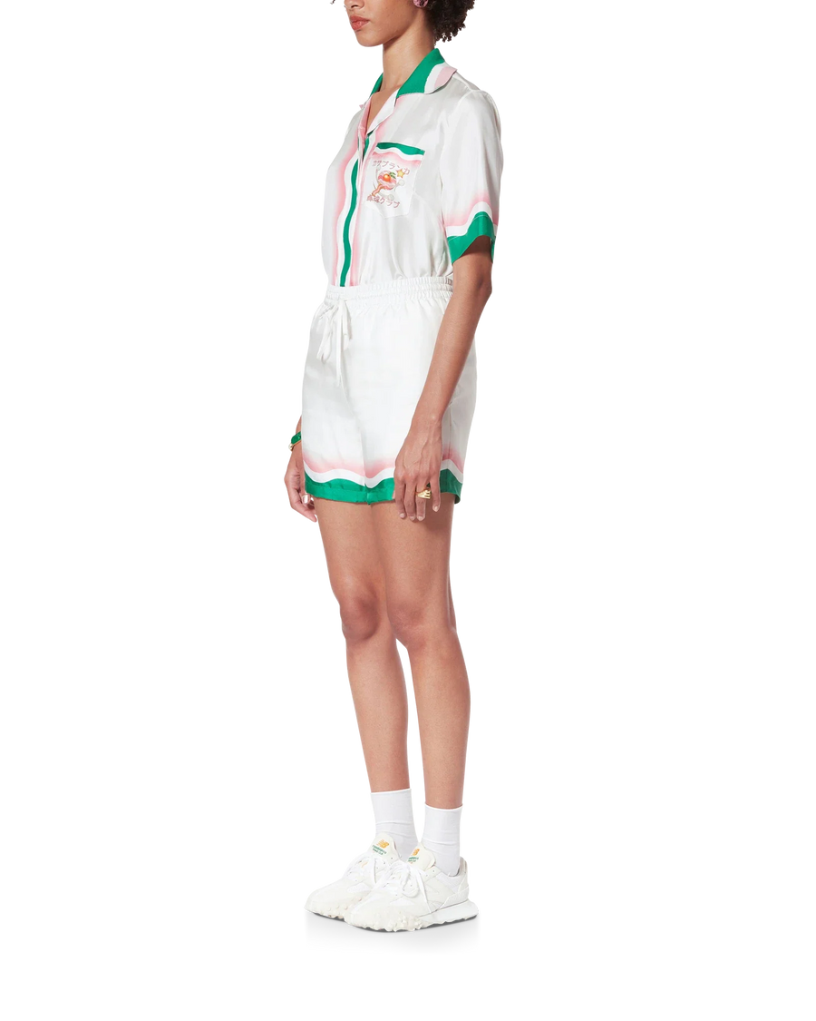 Le Jeu De Ping Pong Silk Shorts