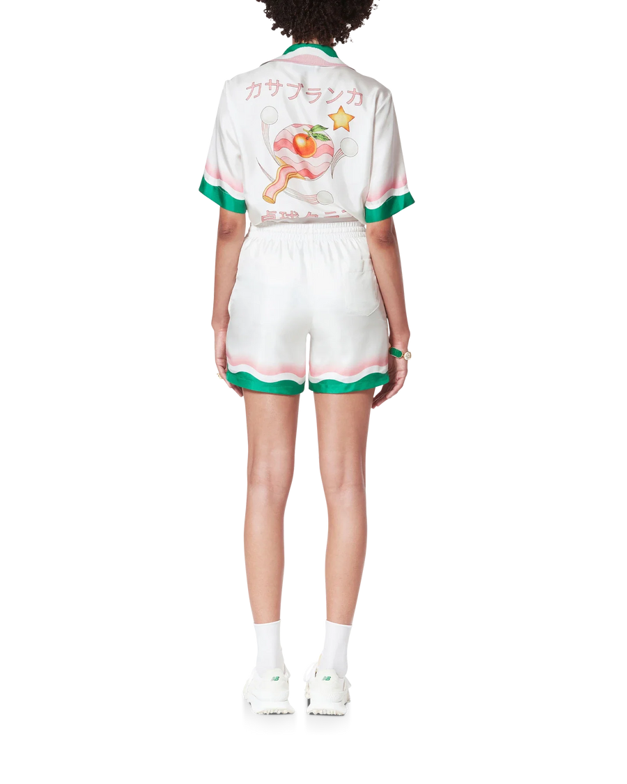 Le Jeu De Ping Pong Silk Shorts