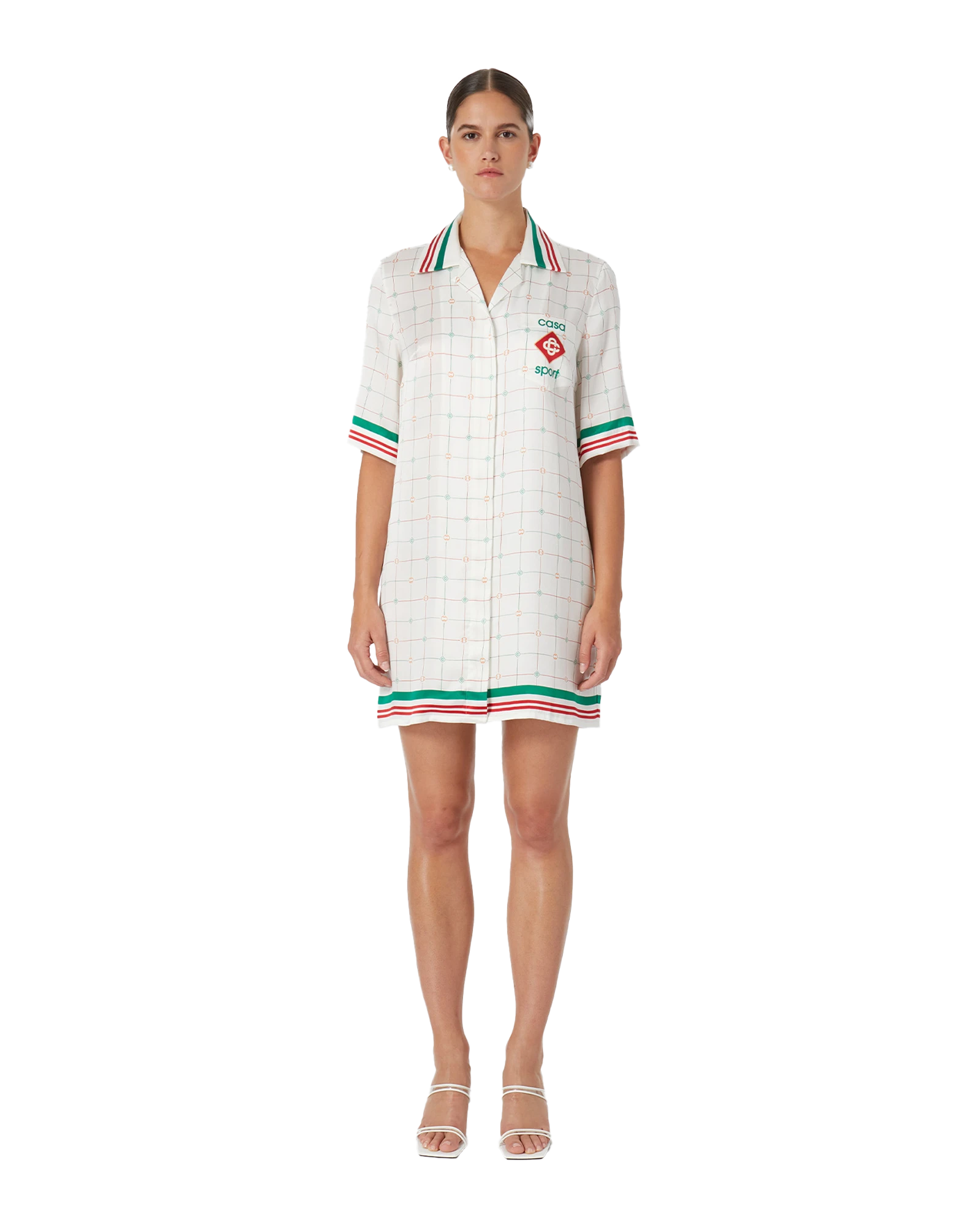 Tennis Club Check Shift Dress
