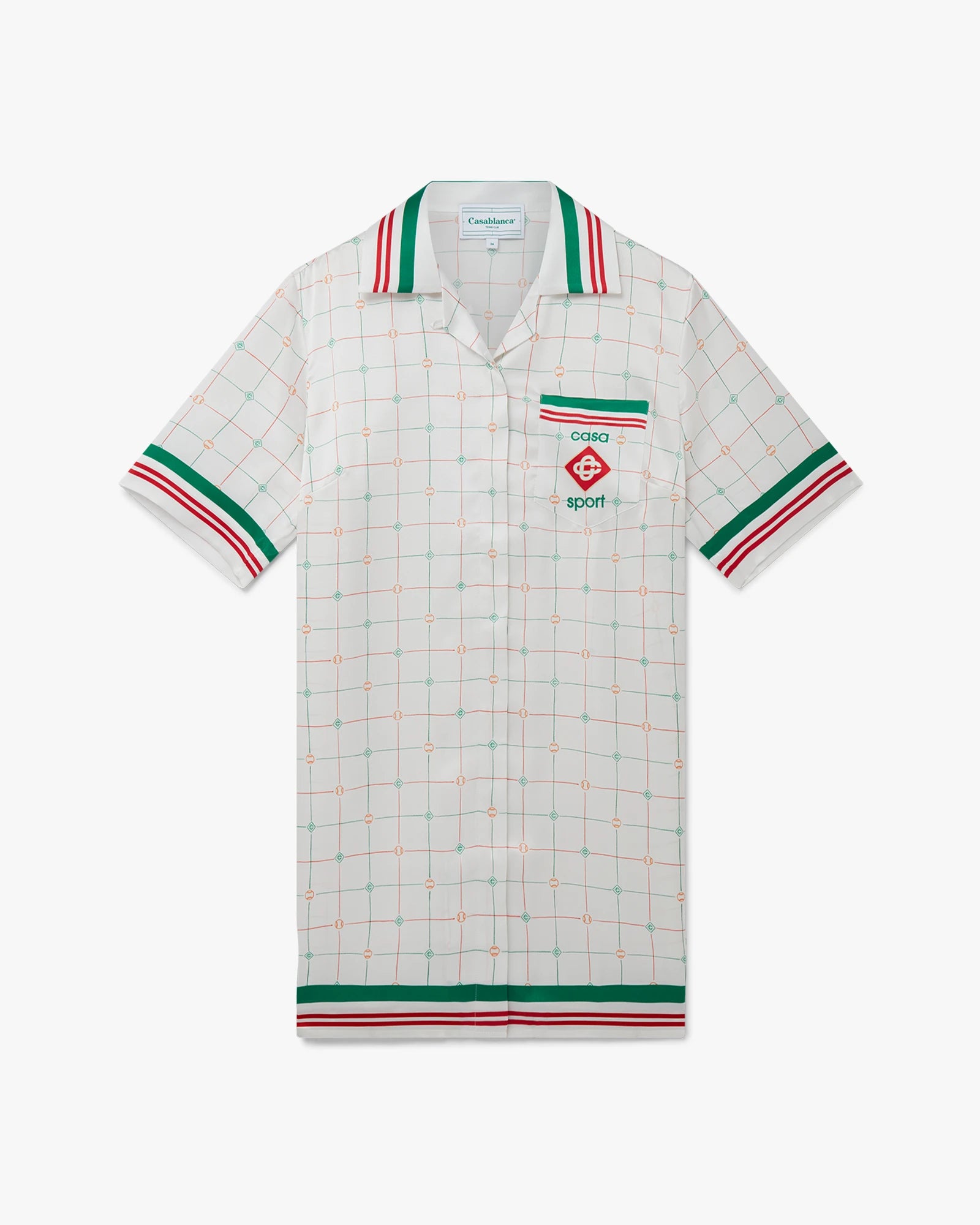 Tennis Club Check Shift Dress