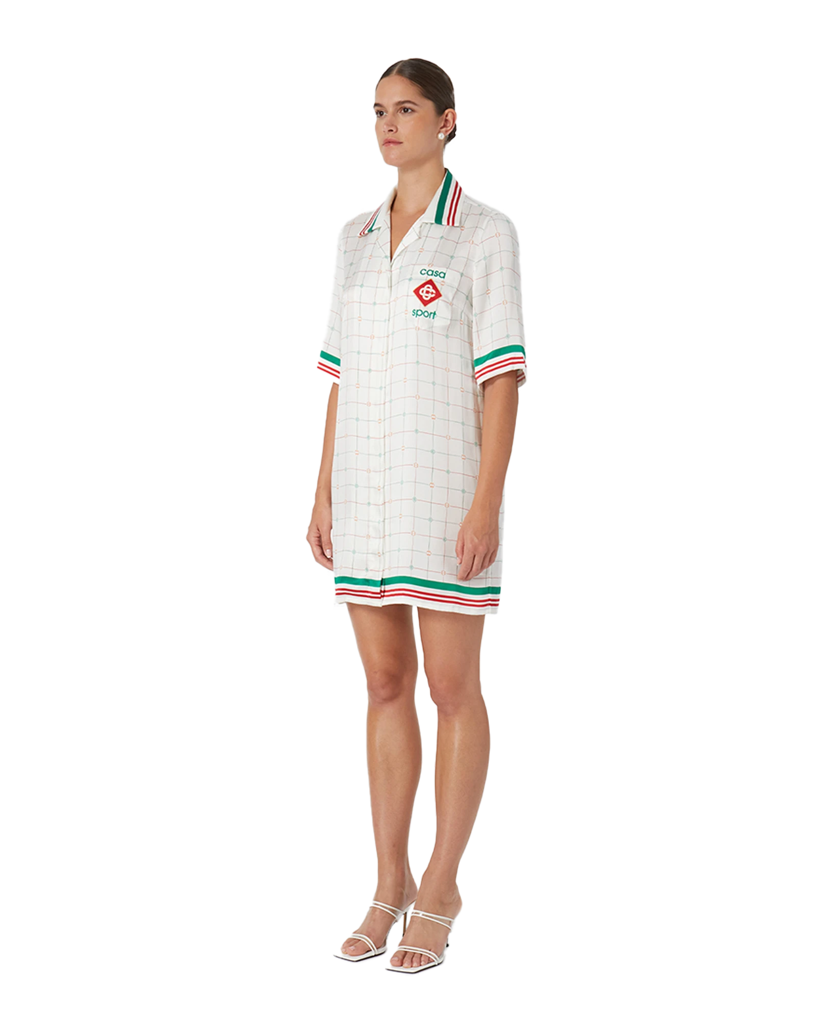 Tennis Club Check Shift Dress