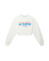 Casa Clouds Cropped Sweatshirt