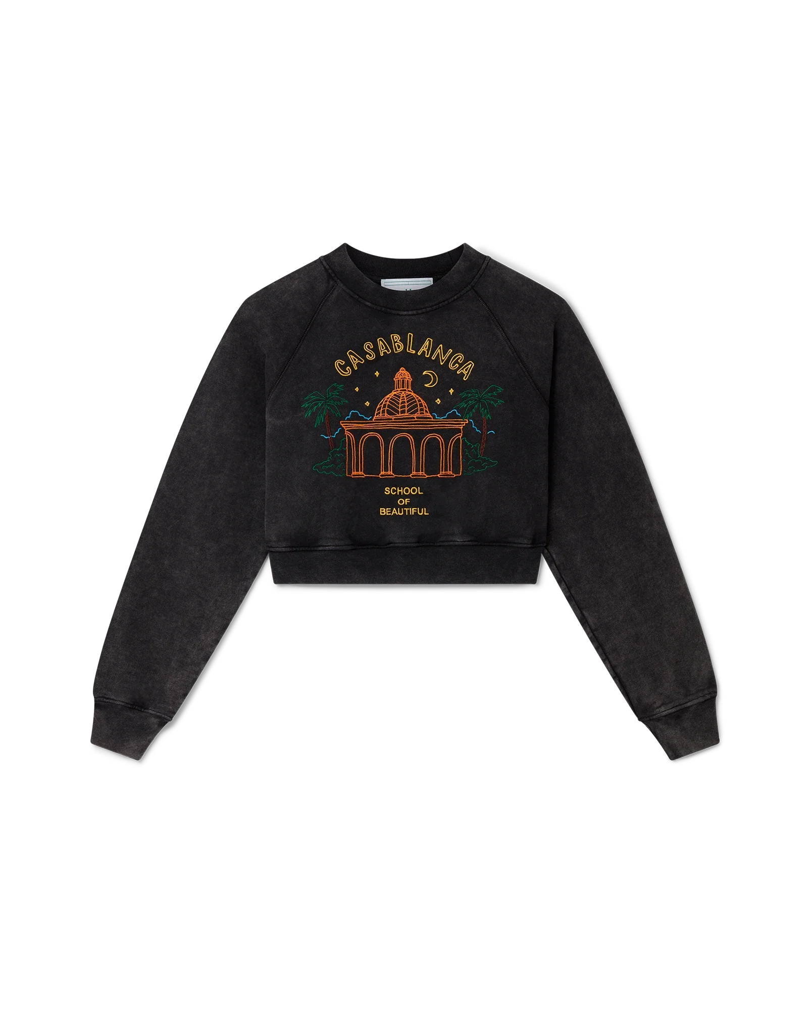 School Beautiful Cropped Sweatshirt