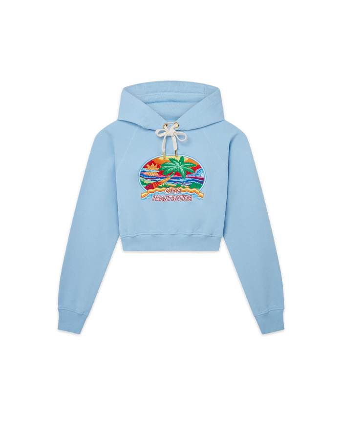 Casa Phantastica Cropped Hooded Sweatshirt