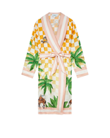 Tennis Club Silk Robe