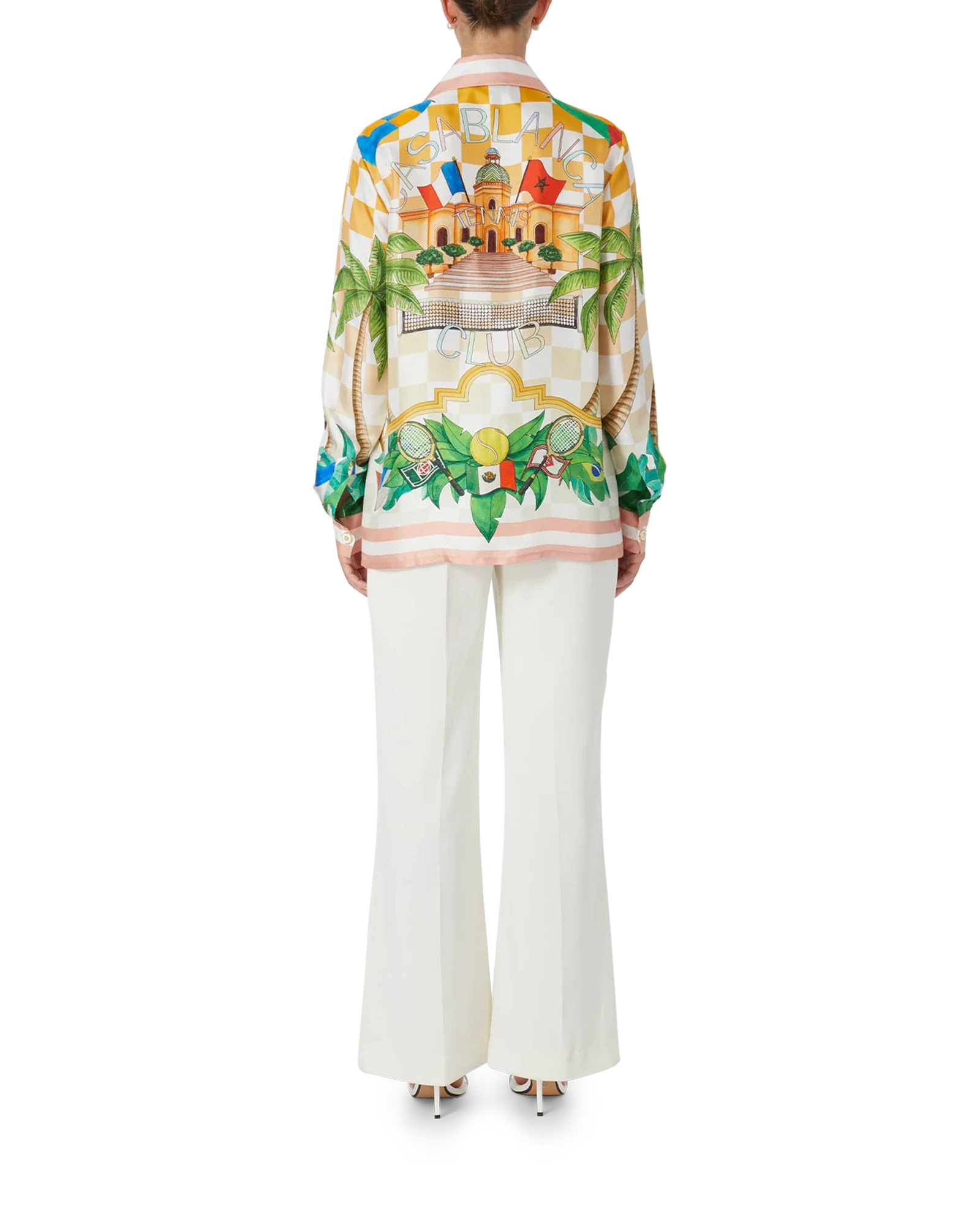 Tennis Club Icon Silk Shirt