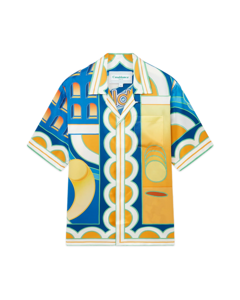 Paysage Silk Shirt | Casablanca Paris