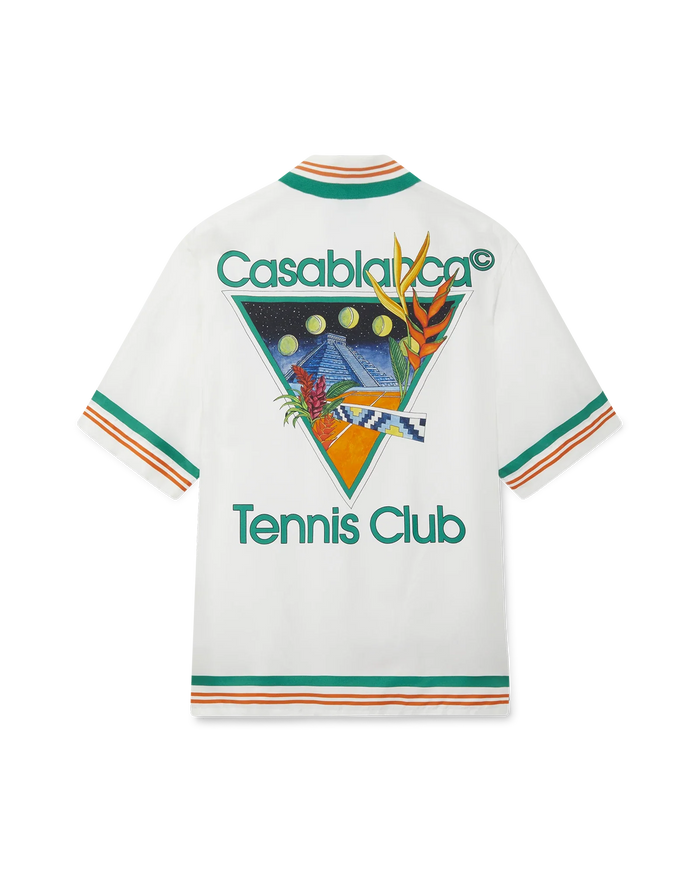 Tennis Club Icon Silk Shirt