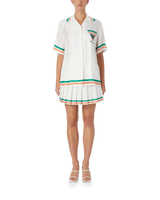 Tennis Club Icon Silk Shirt