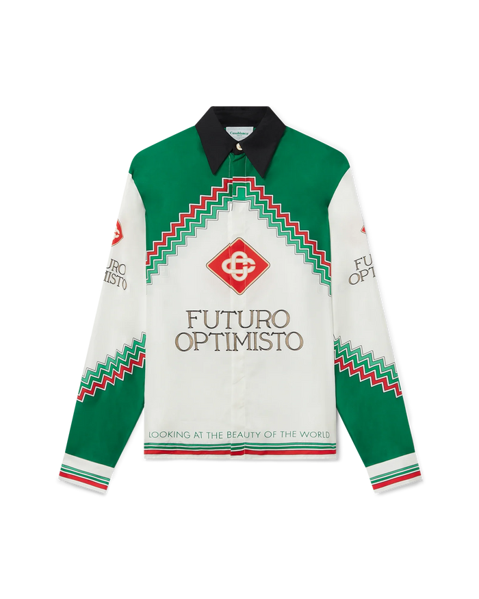 Futuro Optimisto Silk Shirt