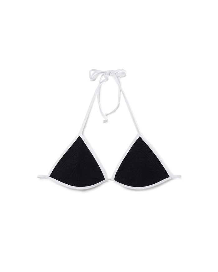 Textured Bikini Top