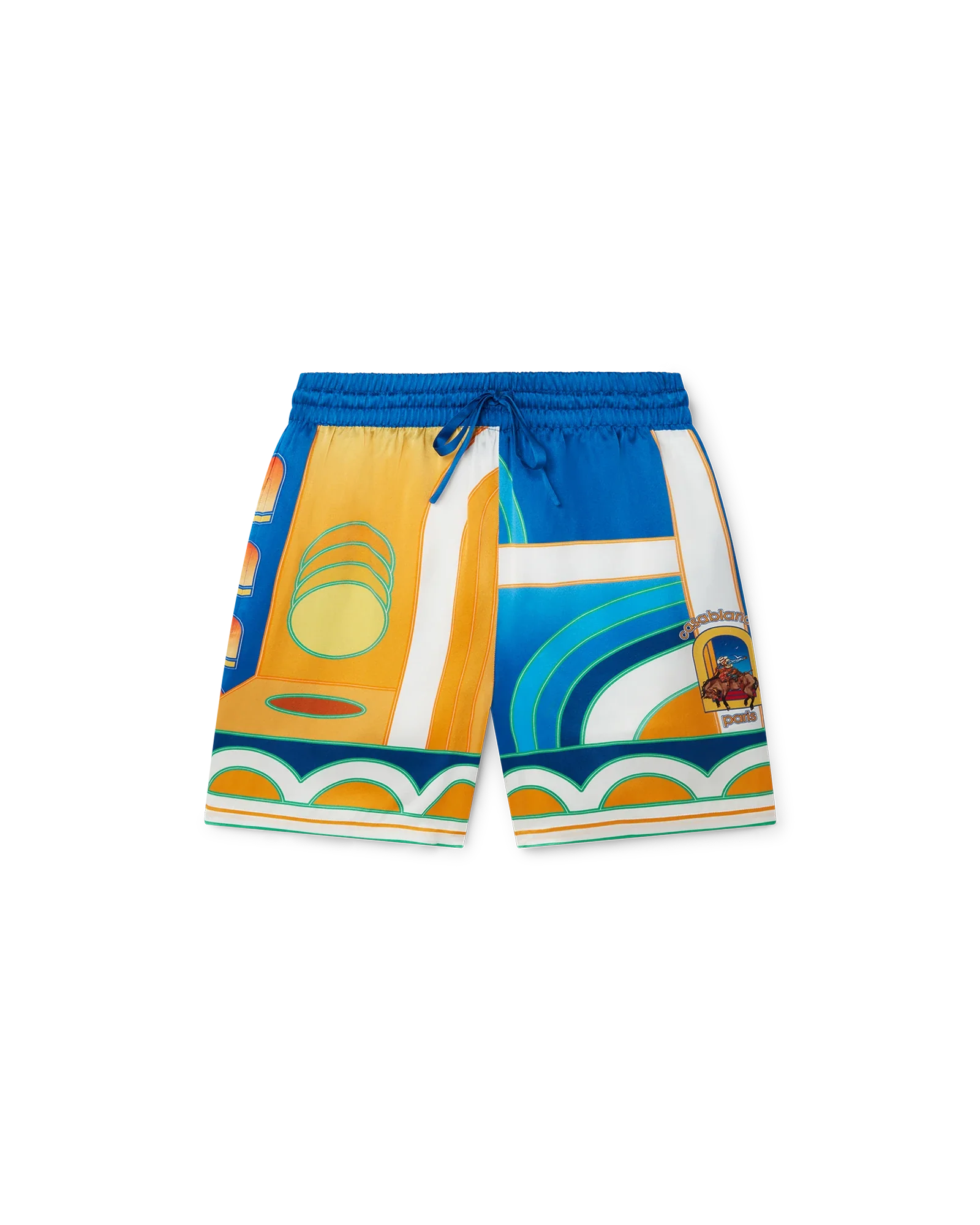 Paysage Silk Shorts
