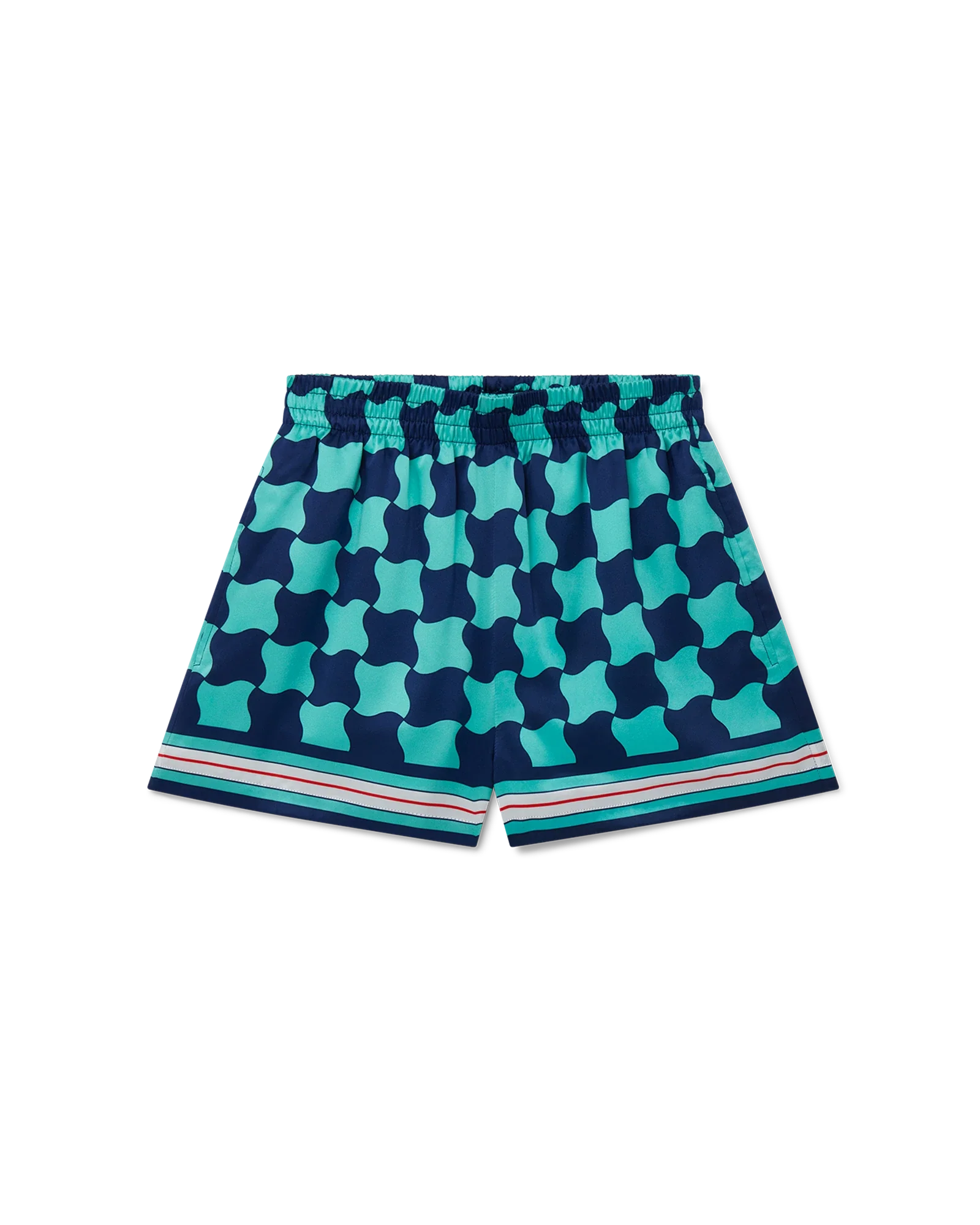 Short en soie Pool Tile