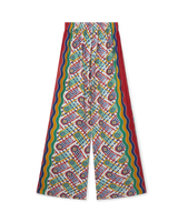 Pantalon large imprimé