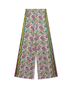 Pantalon large imprimé