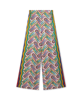 Pantalon large imprimé