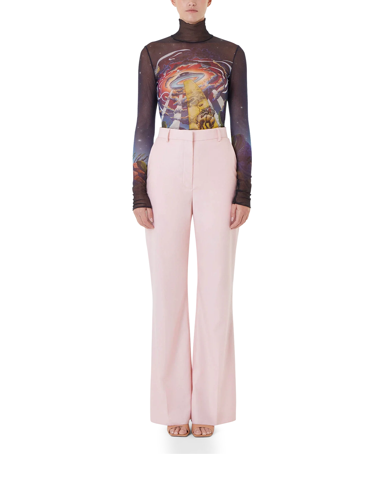 Cowboy De L'Espace Mesh Top