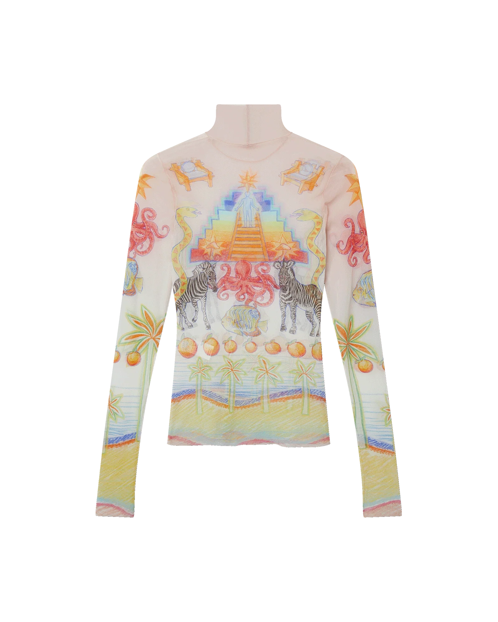 L'Arbre De Vie Mesh Top