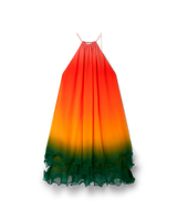 Rainbow Gradient Cocktail Dress