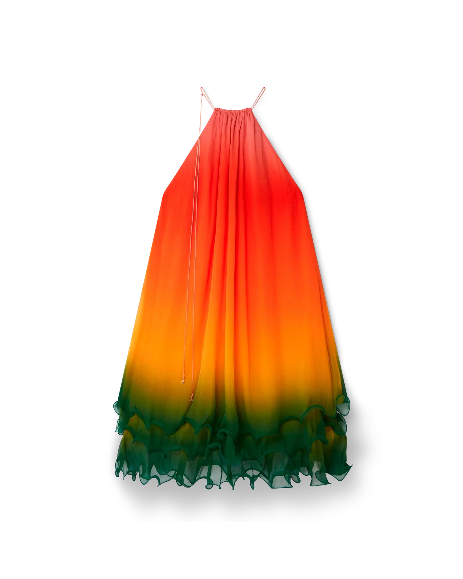 Rainbow Gradient Cocktail Dress