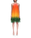 Rainbow Gradient Cocktail Dress