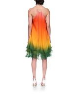 Rainbow Gradient Cocktail Dress