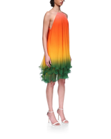 Rainbow Gradient Cocktail Dress