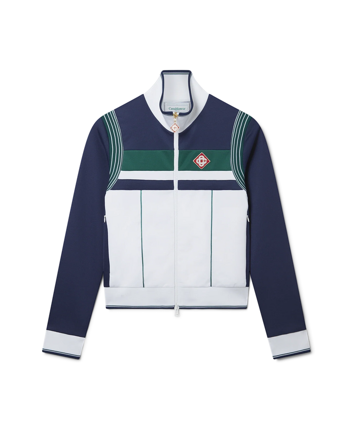 Ribbed Track Jacket