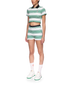 Gradient Striped Shorts