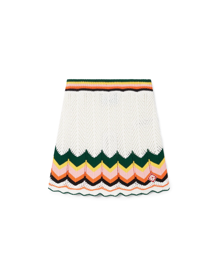 Chevron Lace Skirt