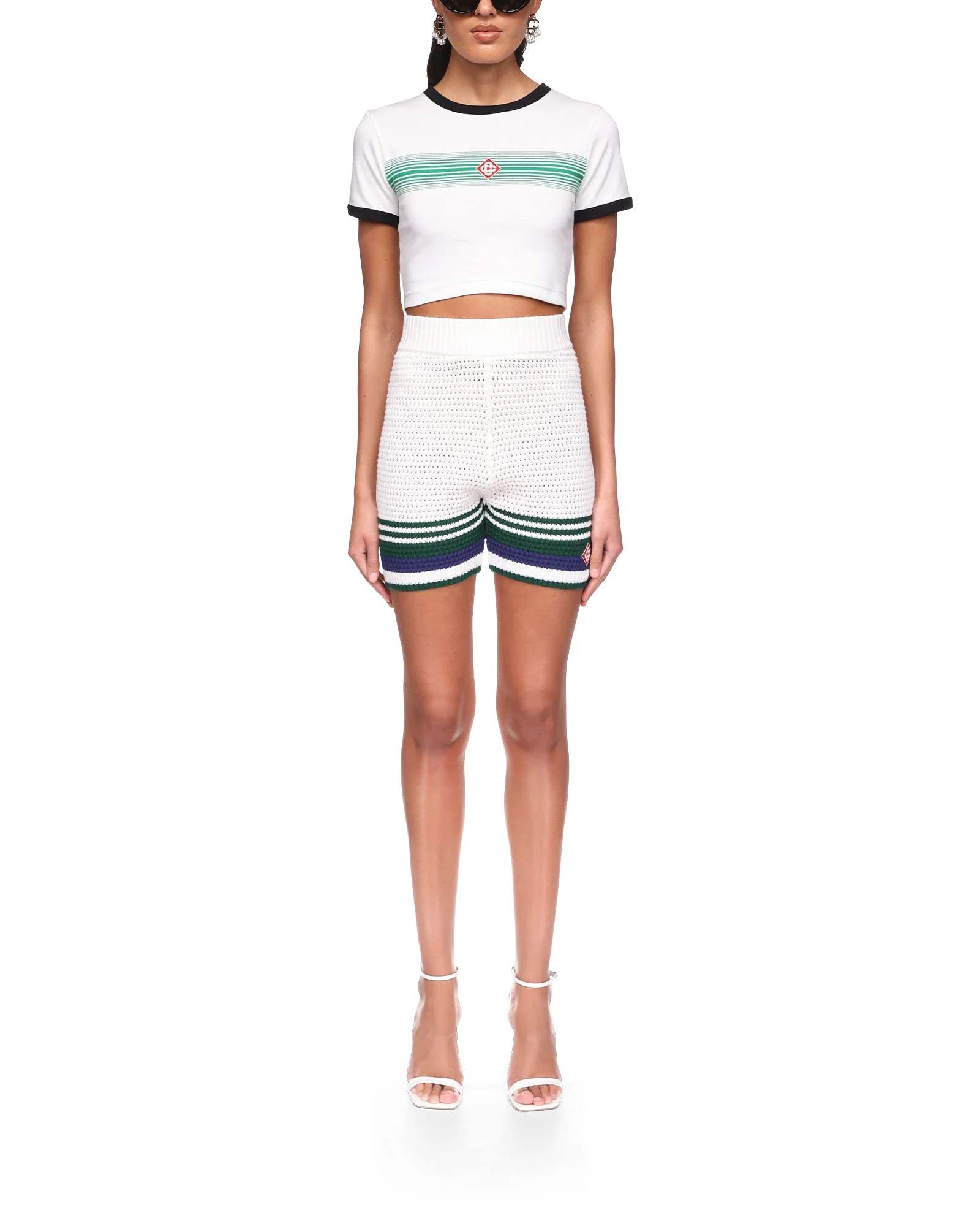 Tennis Crochet Shorts