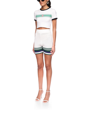 Tennis Crochet Shorts
