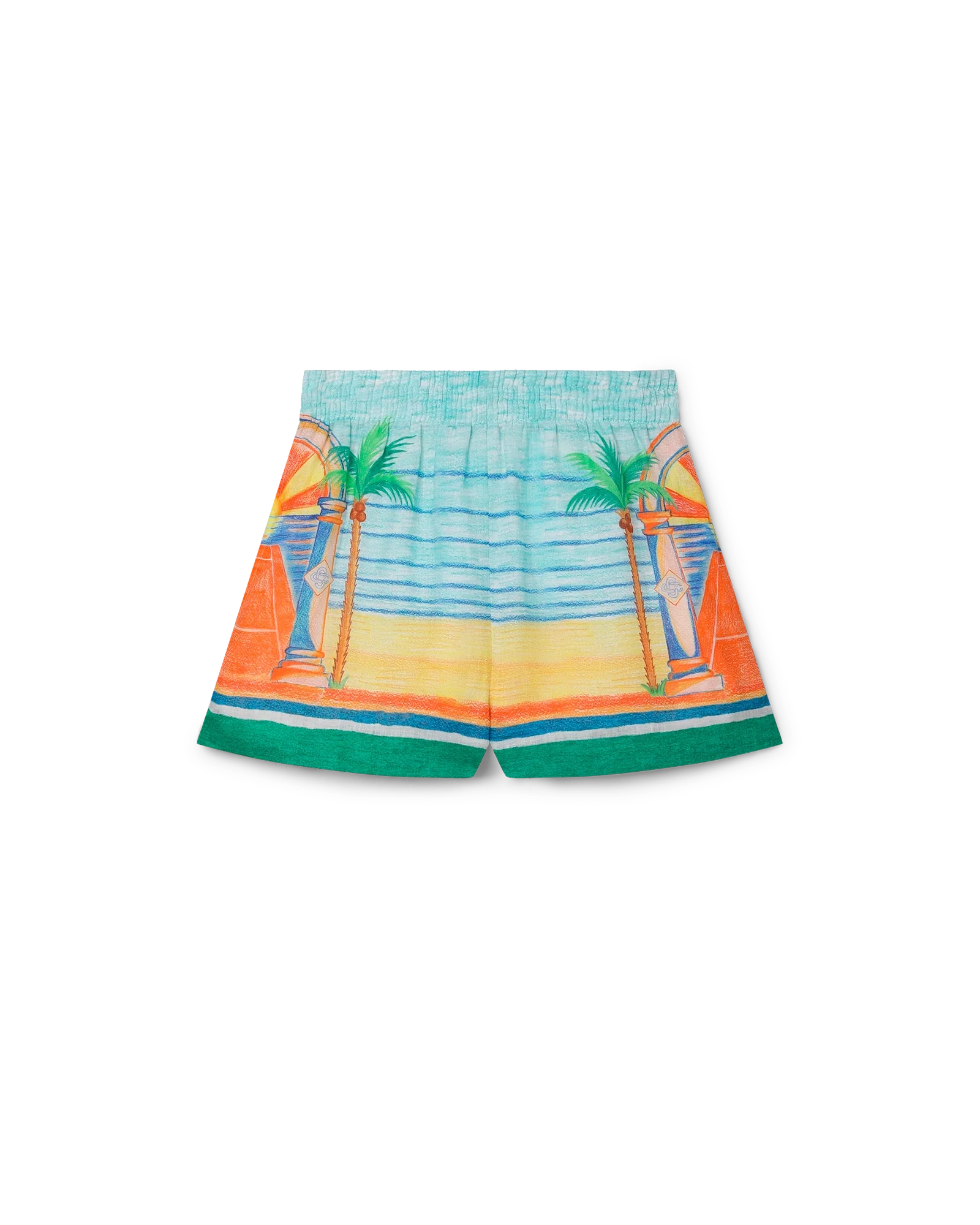 Short en lin Jour de la Victoire