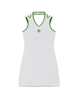 Textured Velour Tennis Dress