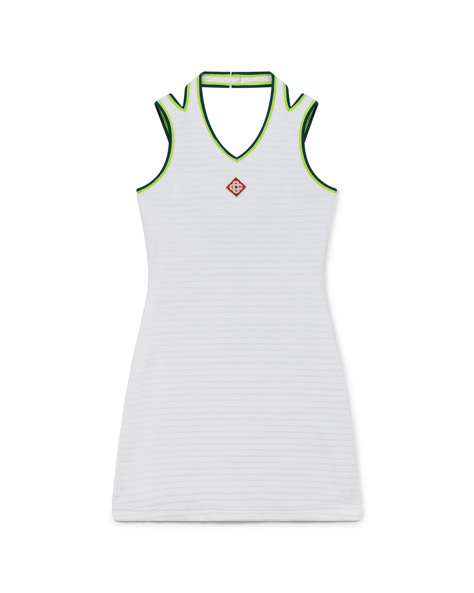 Textured Velour Tennis Dress