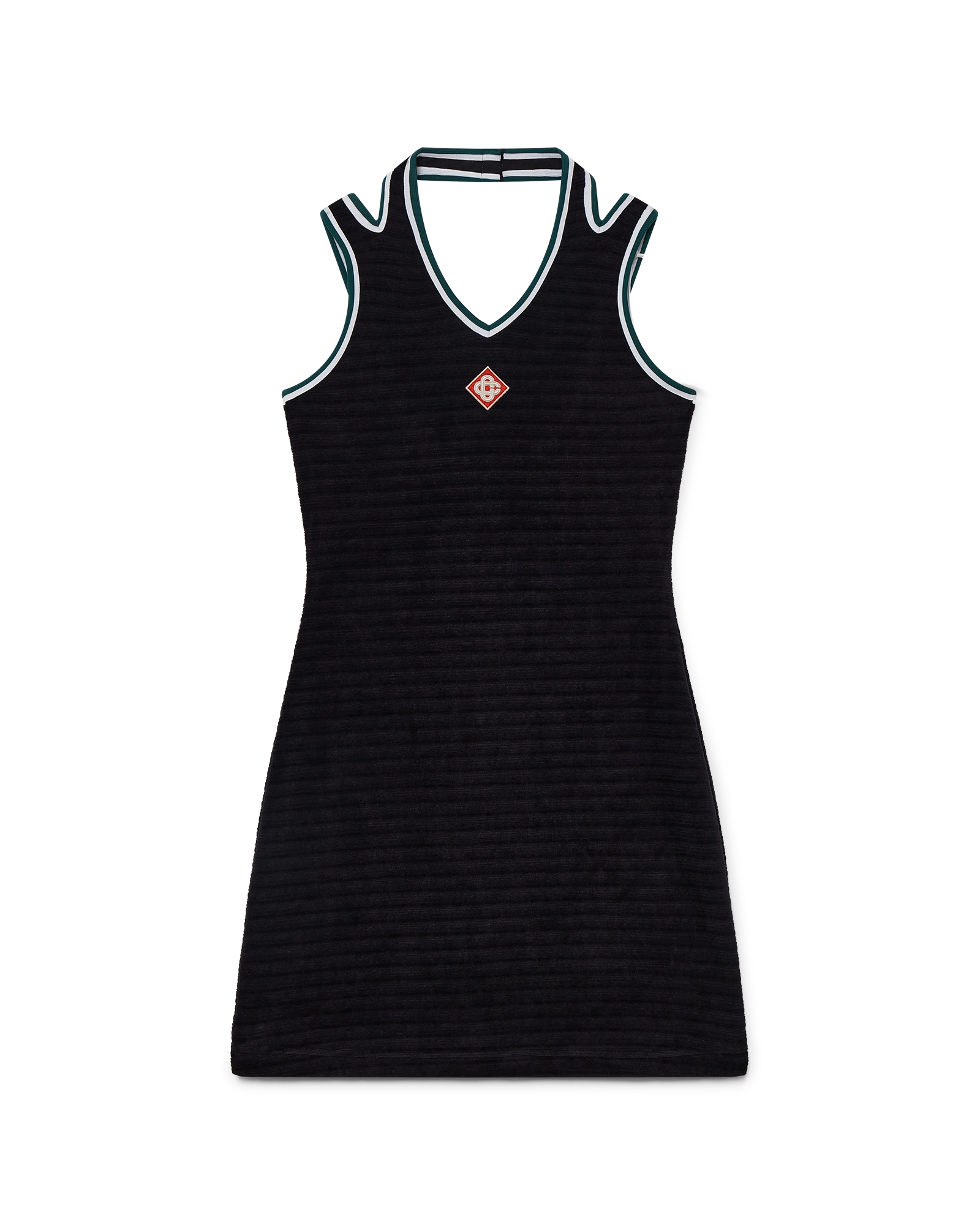 Textured Velour Tennis Dress