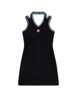 Textured Velour Tennis Dress