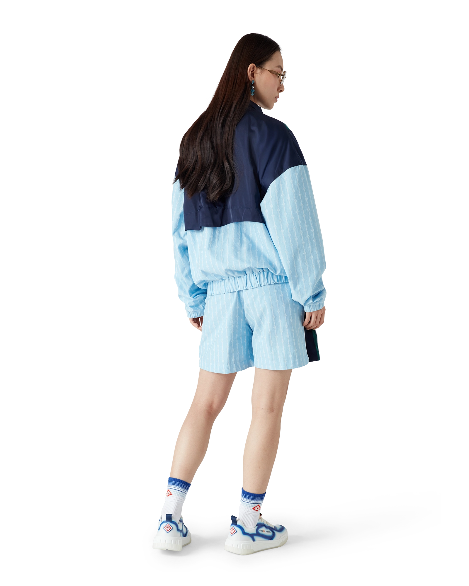 Women's Court Blue Fade Sneaker