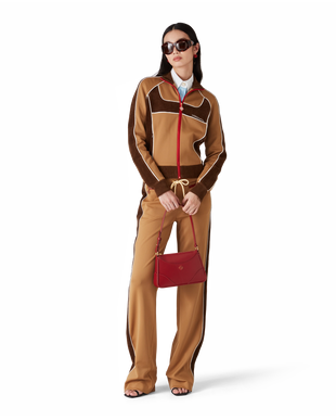 Chenille Panelled Track Jacket