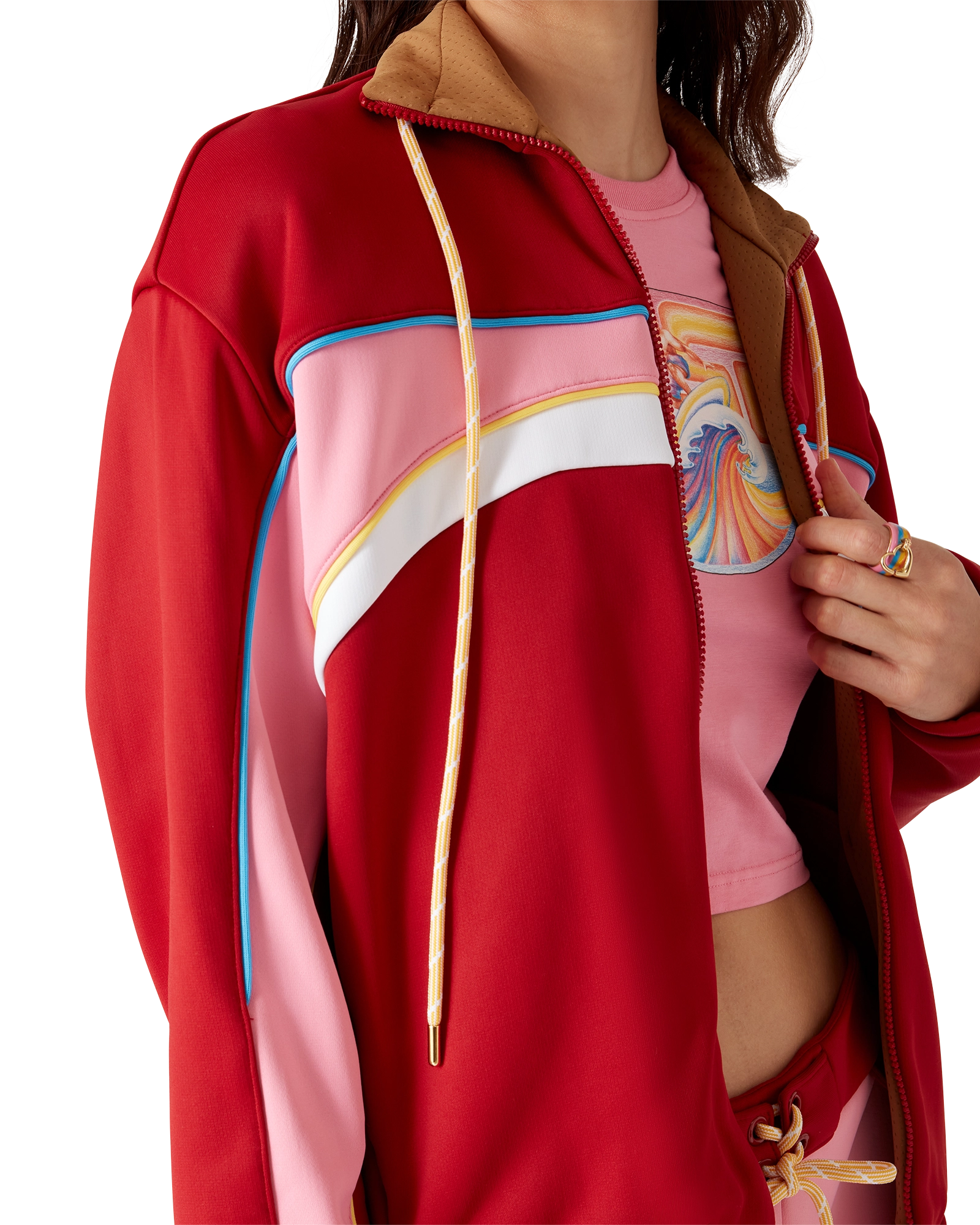 Tricot Oversized Track Jacket
