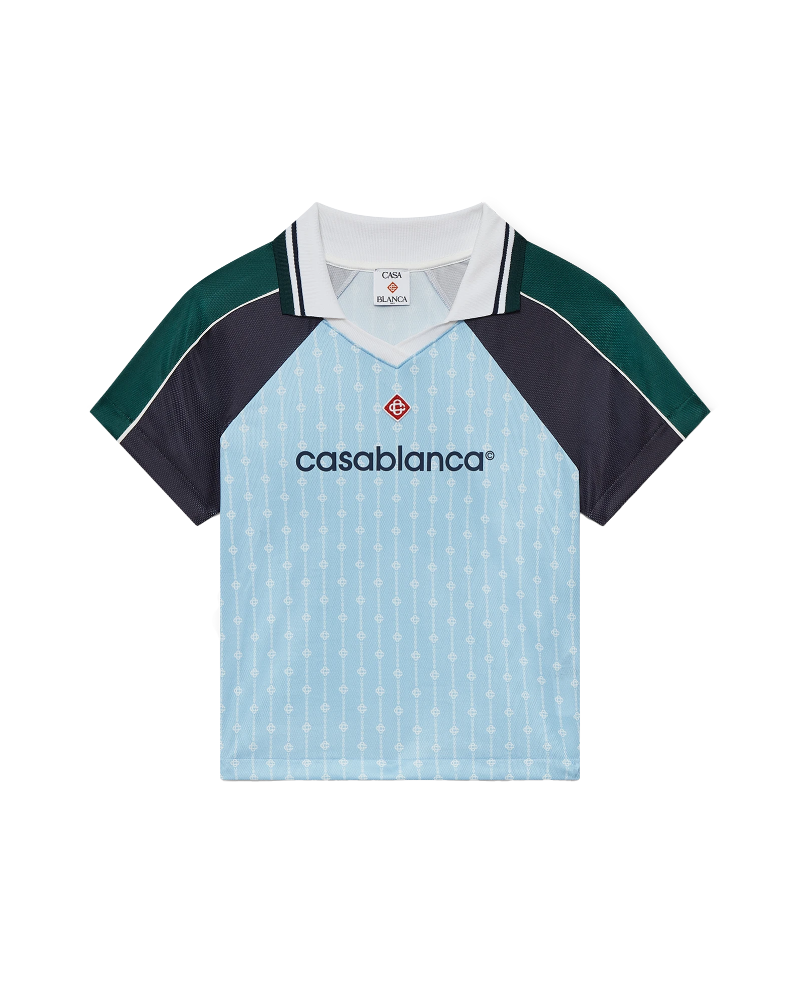 Pinstripe Laurel Football Short Sleeve Shirt