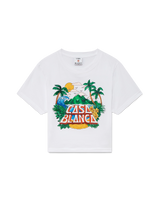 Casa Beach Wave Cropped T-Shirt