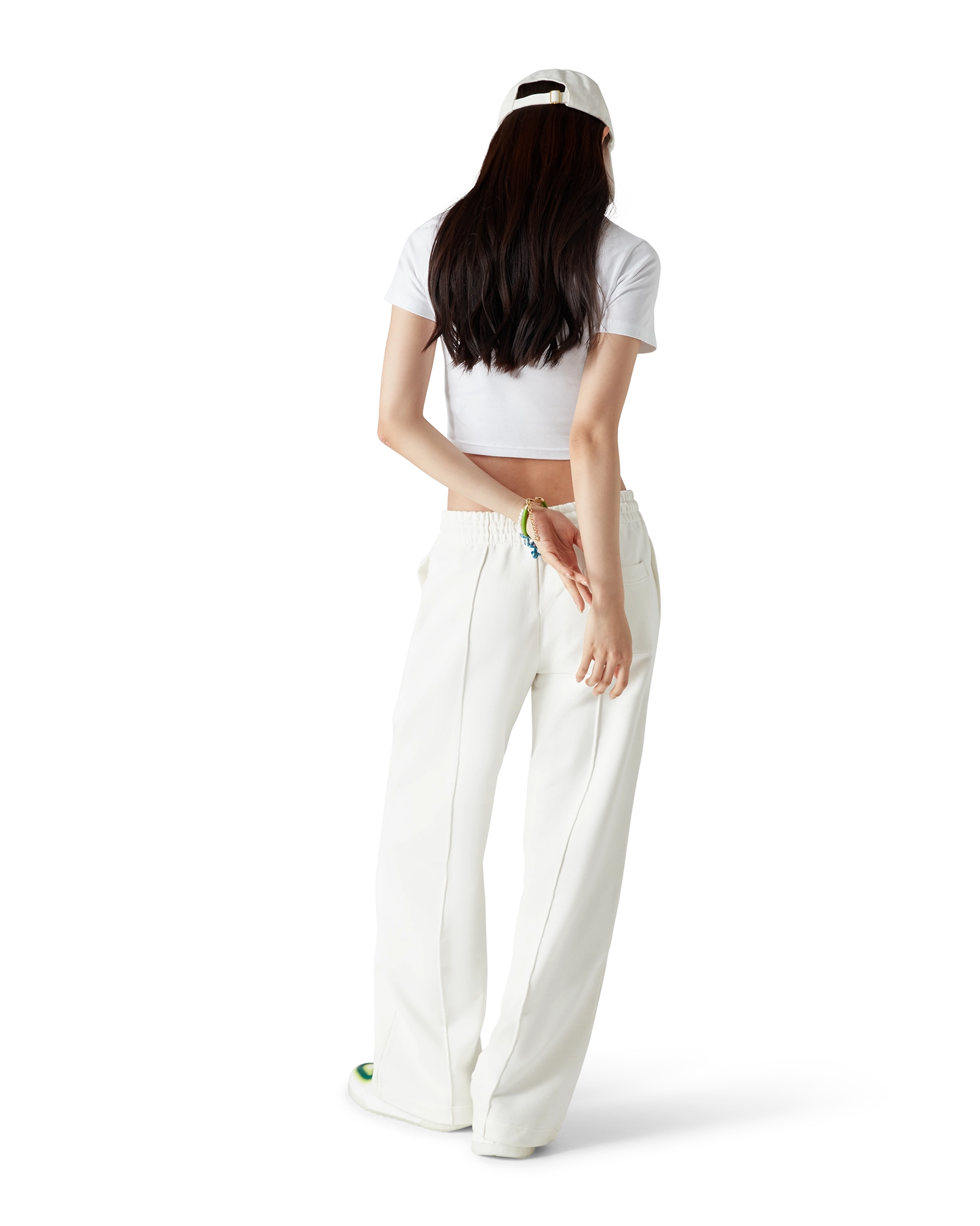 Casa Beach Wave Cropped Short Sleeve T-Shirt