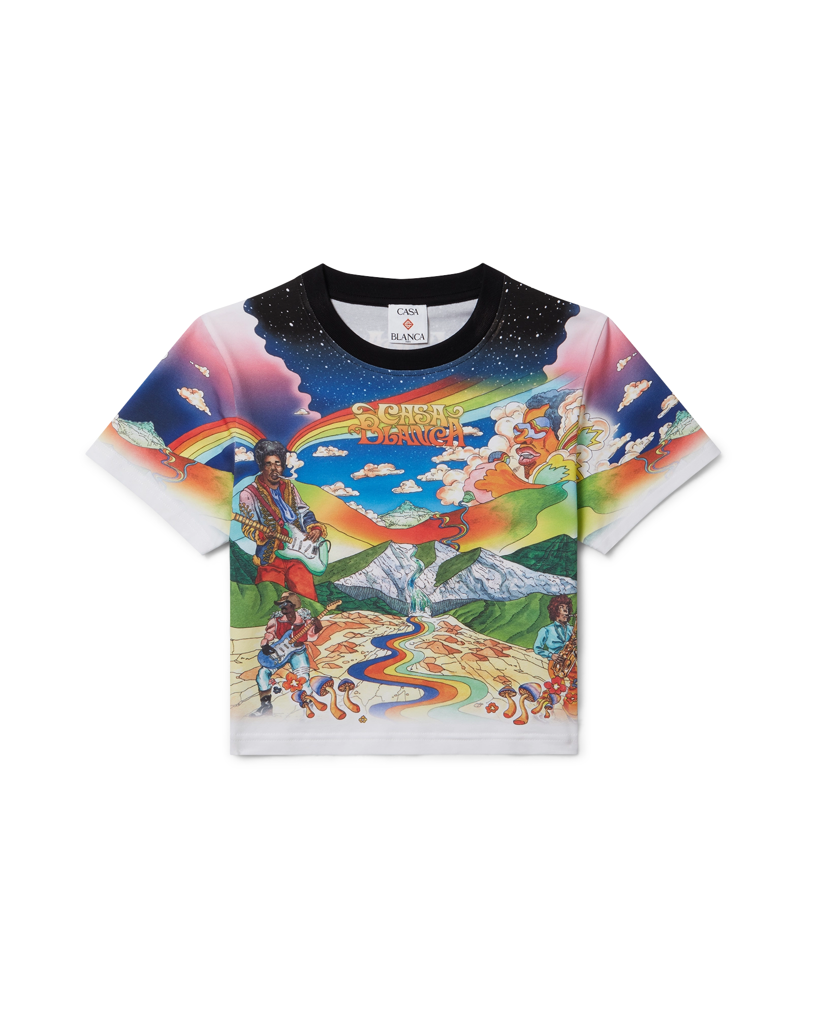 La Musique Cropped T-Shirt