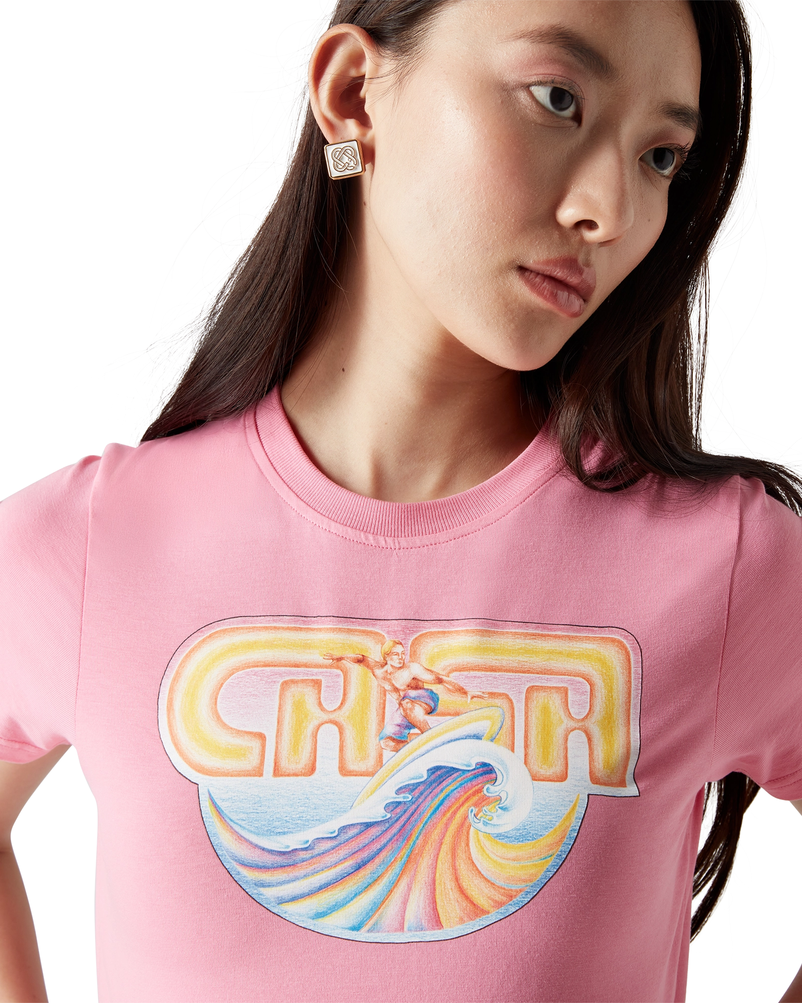 Casa Surf Cropped Short Sleeve T-Shirt