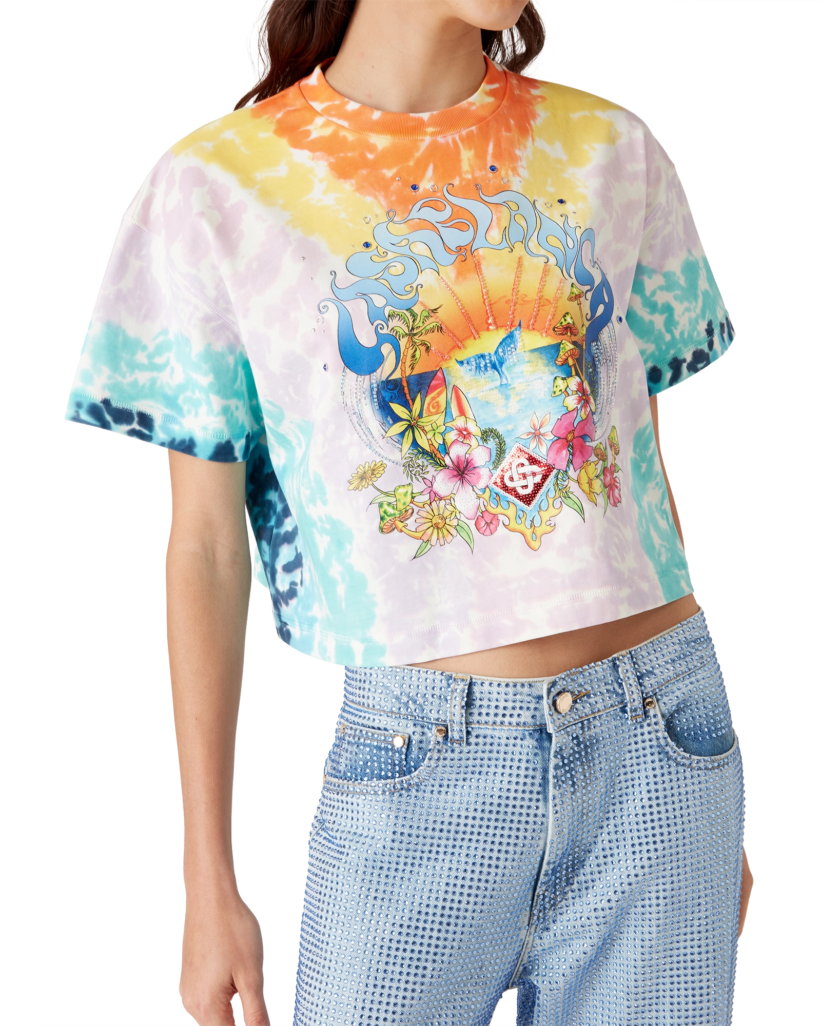 Surf Trip Tie Dye Short Sleeve T-Shirt