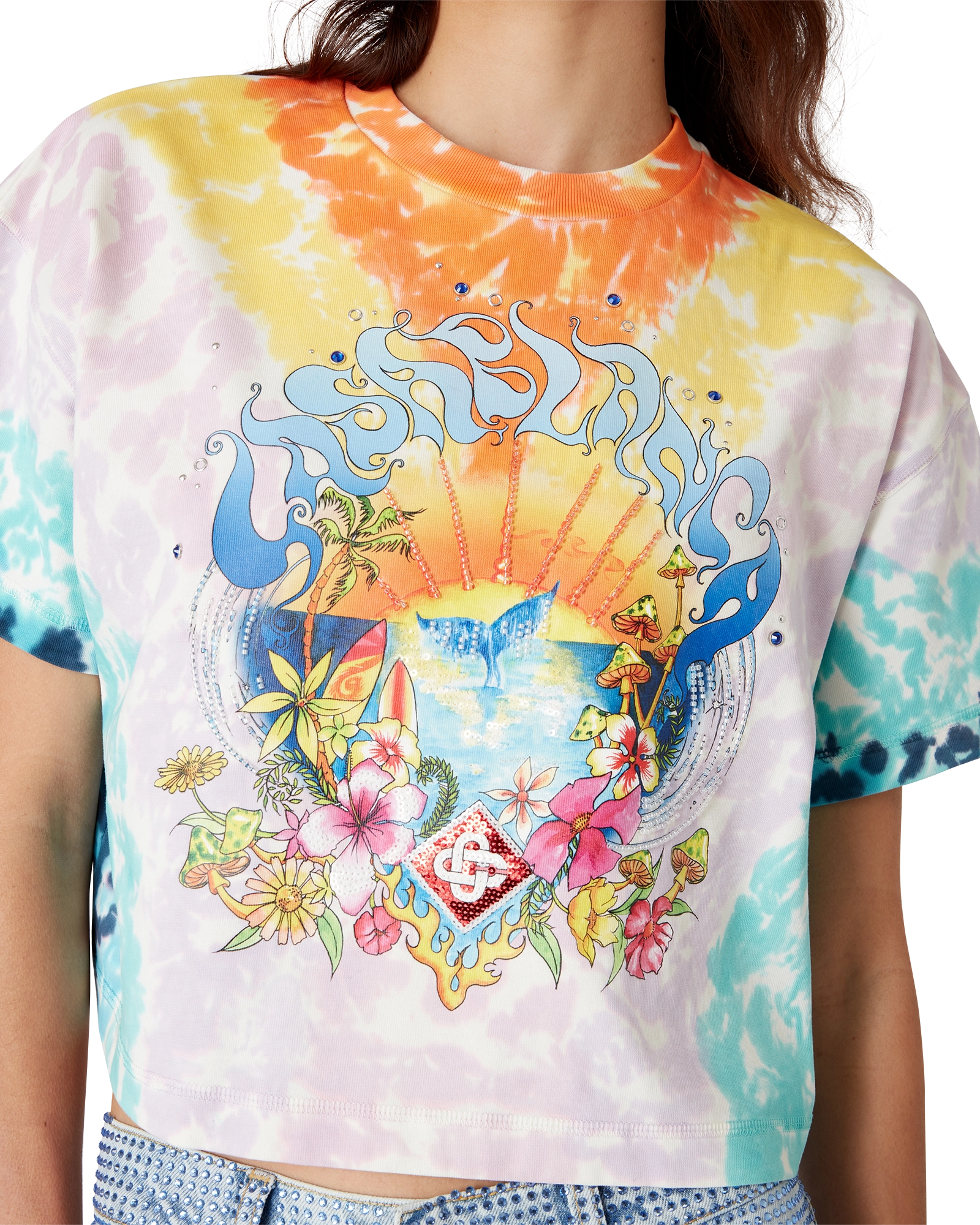 Surf Trip Tie Dye Short Sleeve T-Shirt